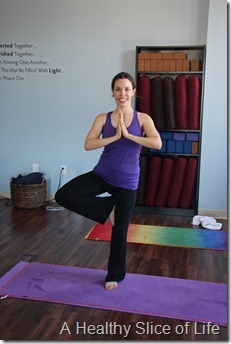 Charlotte Family Yoga tree pose