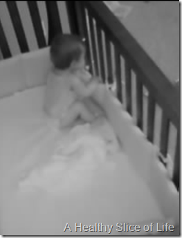 when t switch baby from 2 naps to 1- looking out of crib