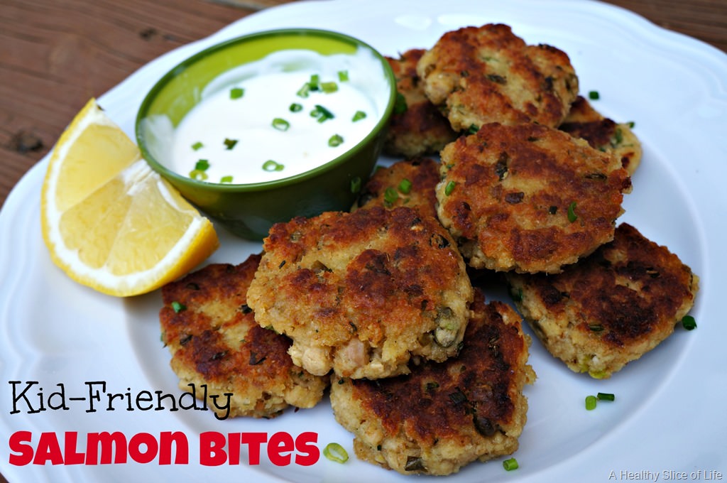 Homemade Wild Salmon Bites (for Kids!) A Healthy Slice of Life