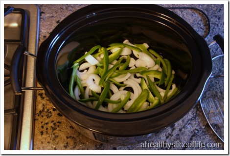 peppers and onions slow cooker