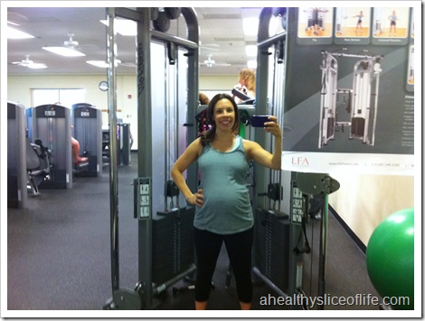 27 weeks pregnant workout