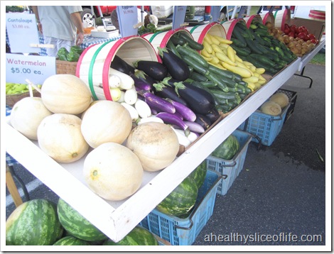 davidson farmers market vegetables