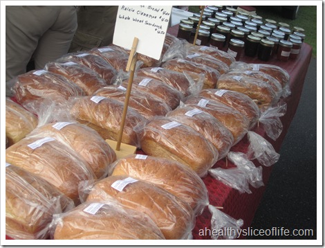 farmers market fresh bread