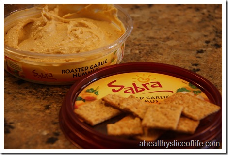 sabra and kashi crackers