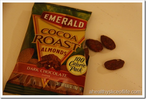 cocoa roasted almonds