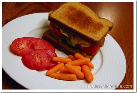 veggie sandwich