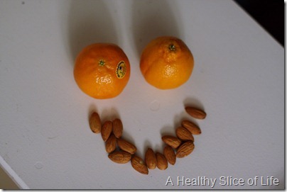 clementines and almond smile