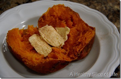 sweet potato with smart balance