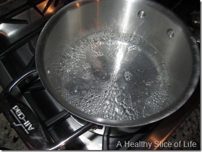 boiling salt water
