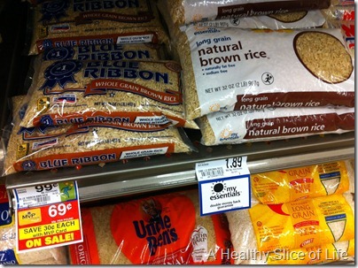 brown rice is cheap
