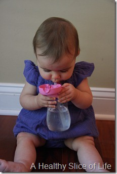 baby led weaning-7 months straw cup