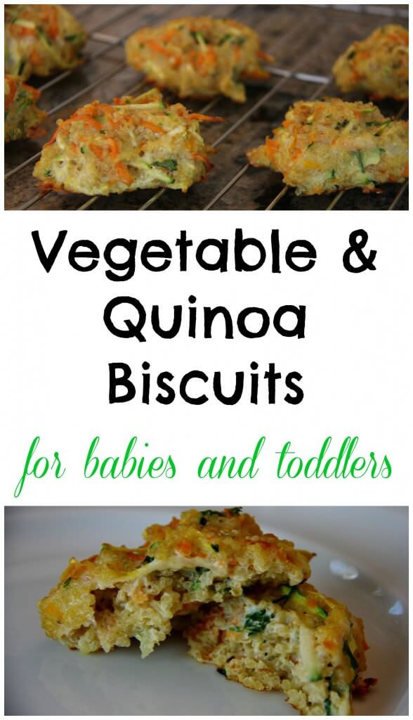Baby Led weaning Recipe vegetable quinoa biscuit