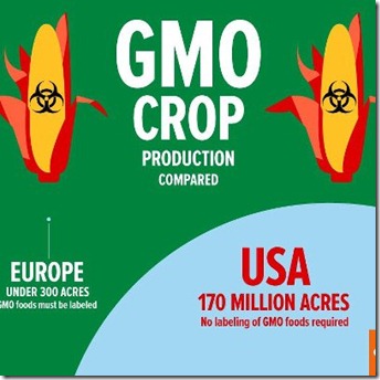 GMO in US vs Europe