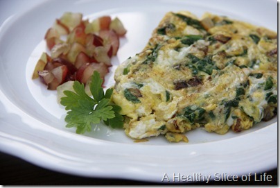 munchkin meals- power breakfast- baby omelet close up