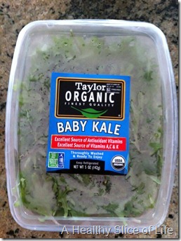 new product- Taylor Organic baby kale