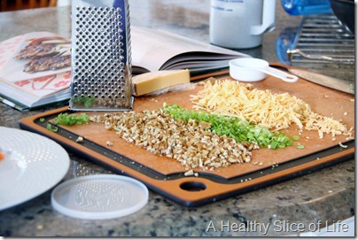 wild rice cakes- prep