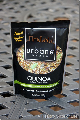 Urbane Grain Giveaway- miso with edamame and scallions