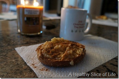 WIAW- breakfast bagel smash