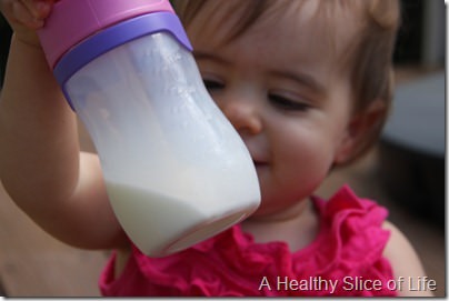 introducing baby to cow's milk- milk