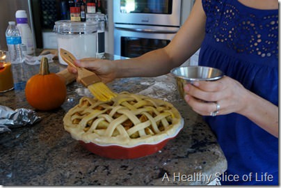 making apple pie