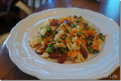Munchkin Meals- challenges- vegetable stir fry
