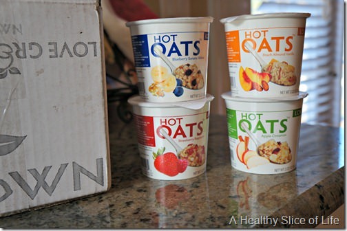 LOVE grown foods hot oats