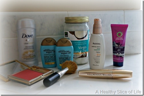 vacation prep- toiletries 