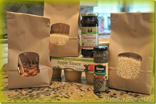 weekly menu and grocery haul- pantry