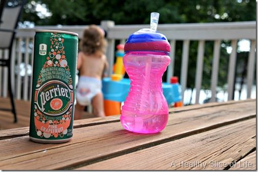 5 foods to try- Perrier sparkling water can