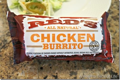 5 foods to try- Red's all natural burritos
