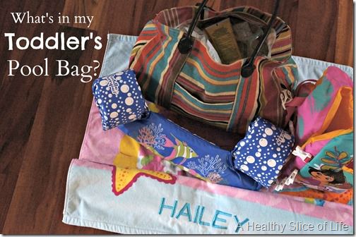 Toddler Pool and Beach Bag- overview
