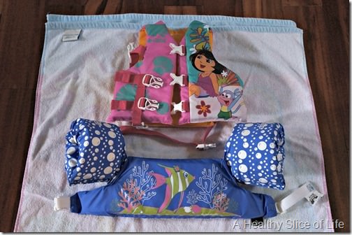 Toddler Pool and Beach Bag- safety first