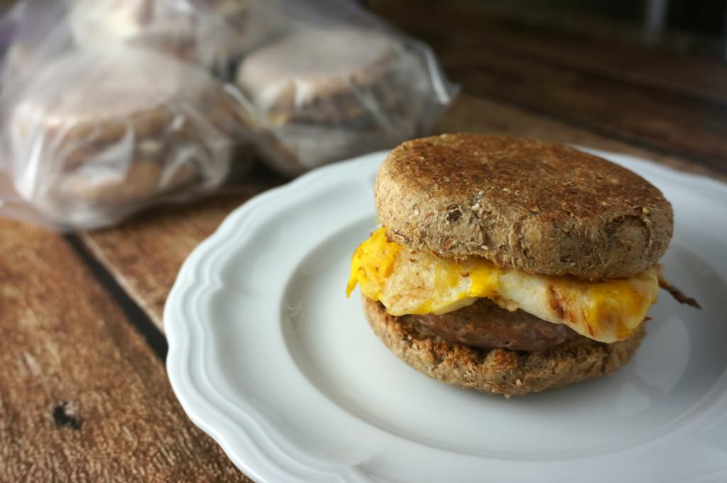 Healthy Freezer Breakfast Sandwiches - A Healthy Slice of Life