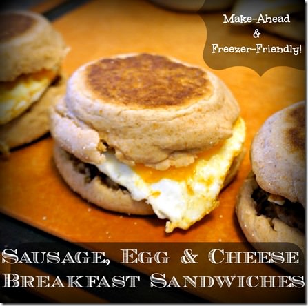 healthy freezer friendly breakfast sandwiches make ahead for the week thumb David’s New Favorite On the Go Breakfast