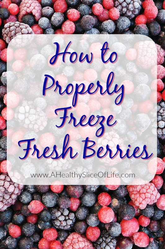 how to freeze berries