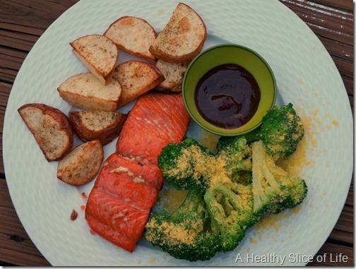 salmon dinner