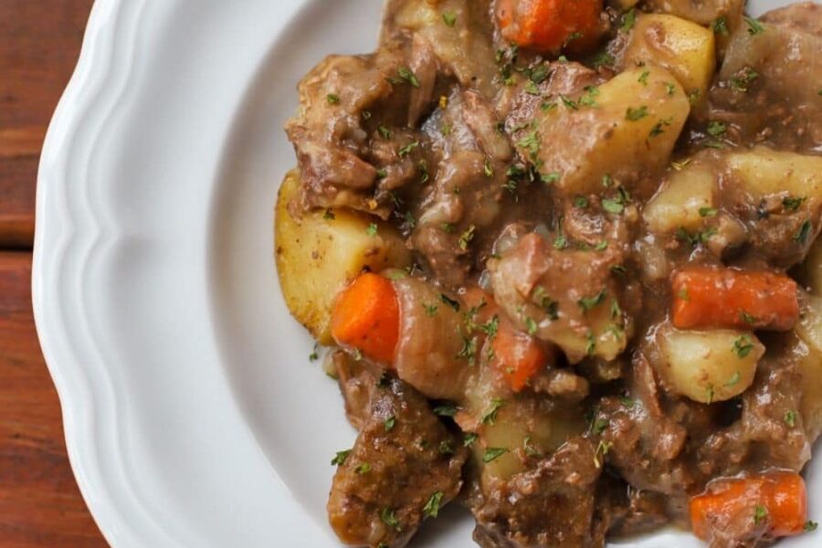 Easy Slow Cooker Beef Stew - Healthy Fitness Meals