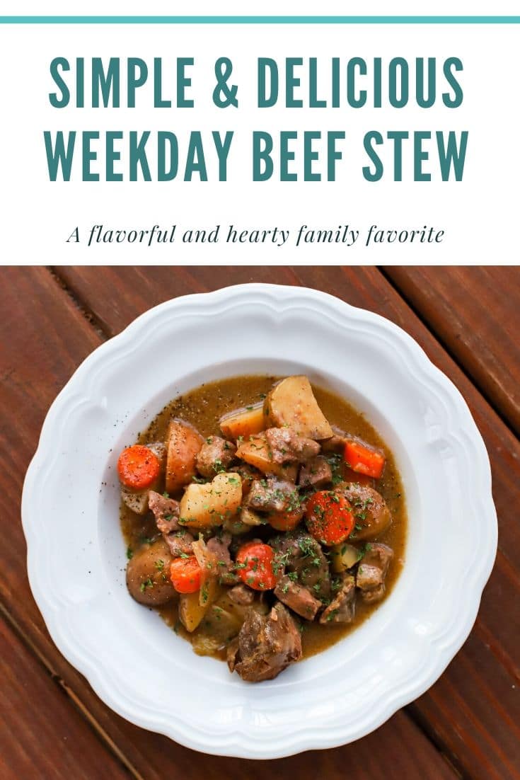 simple beef stew recipe