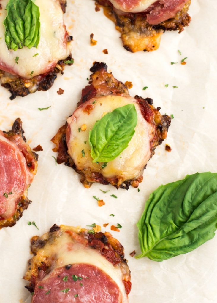 Hidden Veggie Cauliflower Pizza Bites