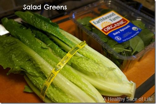 eat every week- salad greens