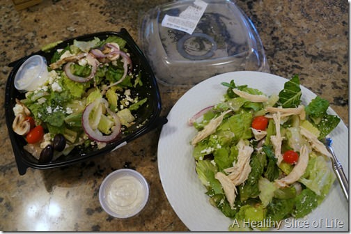 first trimester cravings- fresh market salads