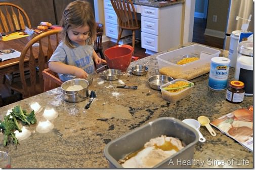 kids in the kitchen- mess