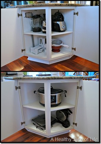 kitchen organization- appliances together