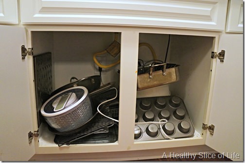 kitchen organization- crazy cabinets