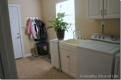 organization challenge- laundry room after 2