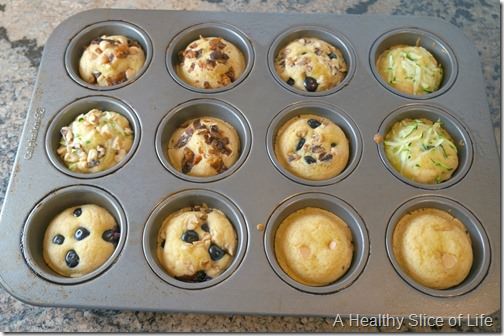 pancake muffins- bake 13 minutes