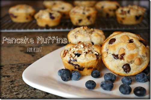 pancake muffins- for kids
