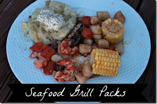 simple seafood grill packs