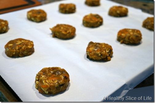 carrot cake lactation breakfast cookies- precooked