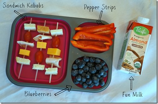 back to school healthy lunch- sandwich kabobs
